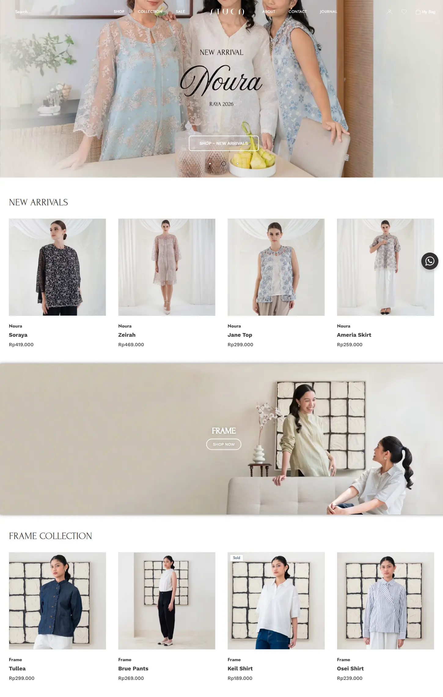 Stuca Wear Website